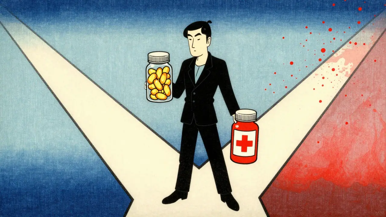 Fish Oil and Blood Thinners: Safe to Mix Warfarin or DOACs?