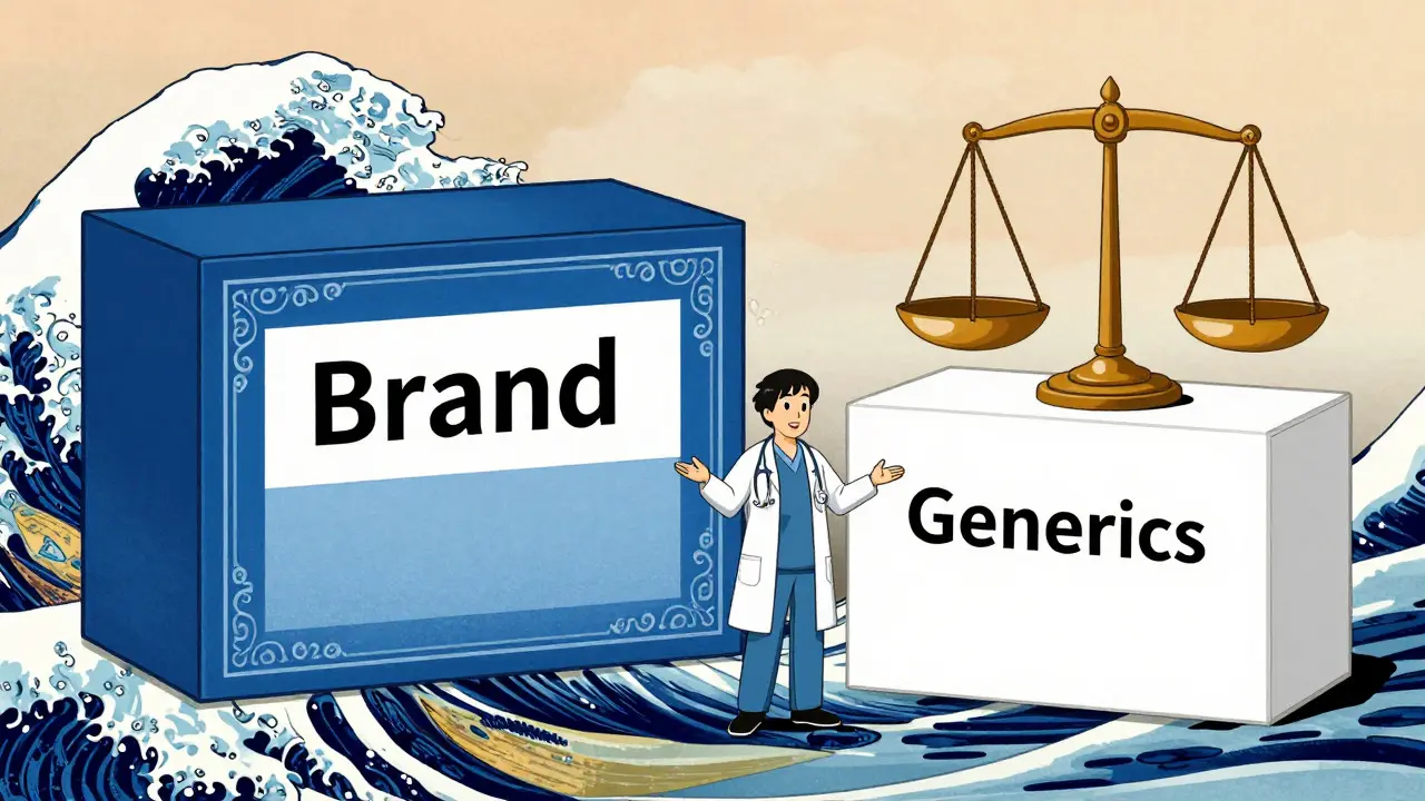 Comparison of brand vs generic pills with doctor